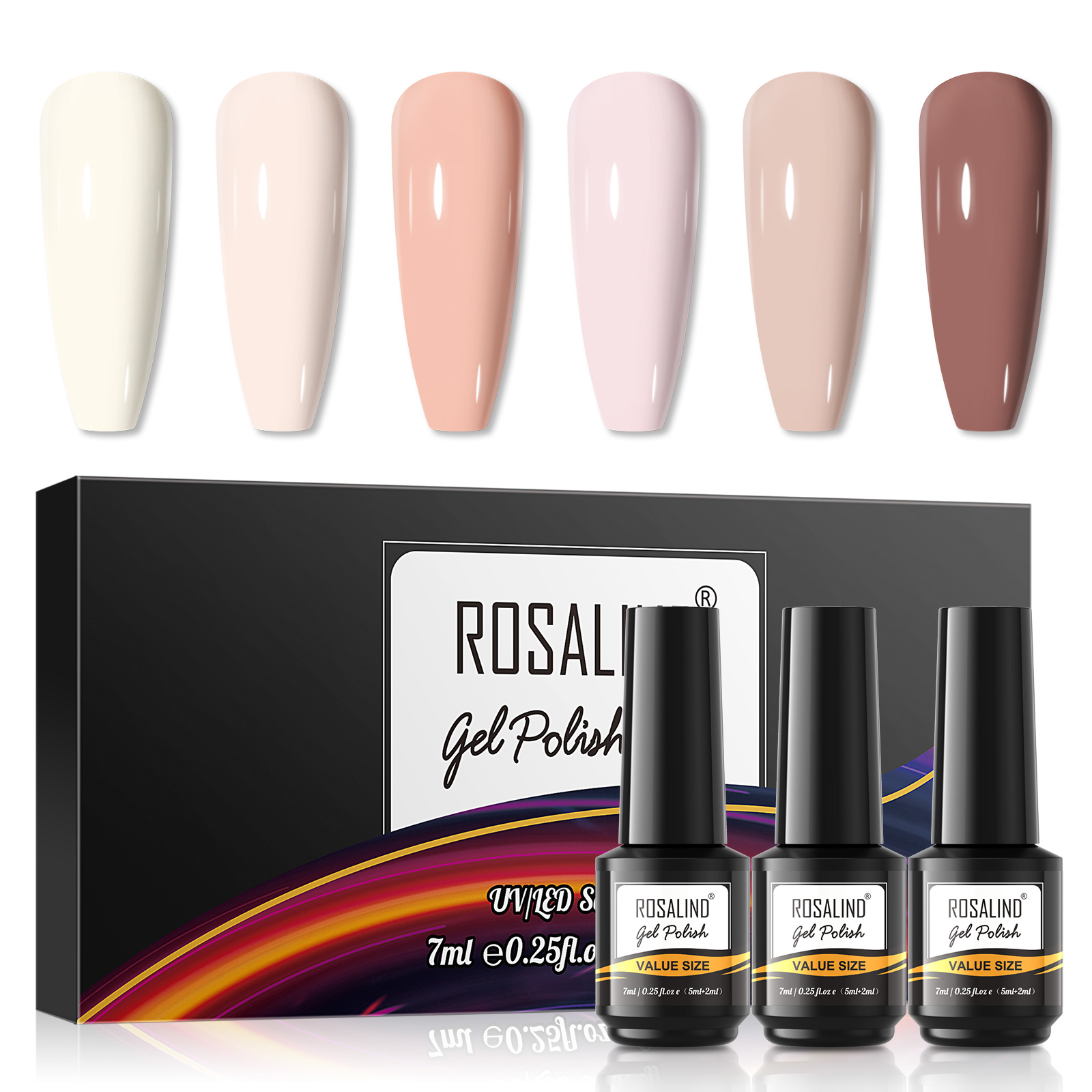 2023 nude color manicure color gel nail polish gel 6 bottles of armor polish gel nude color nail polish set nail phototherapy glue