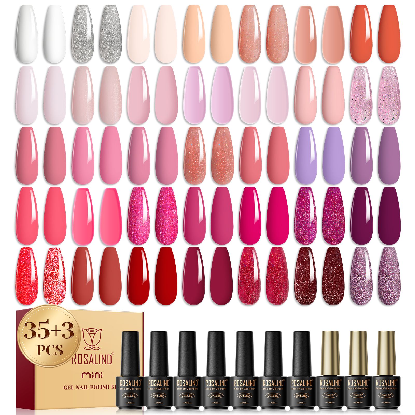 2023 cross-border best-selling manicure wholesale nail polish gel set nail gel 38 colors special phototherapy glue nail gel for nail salons