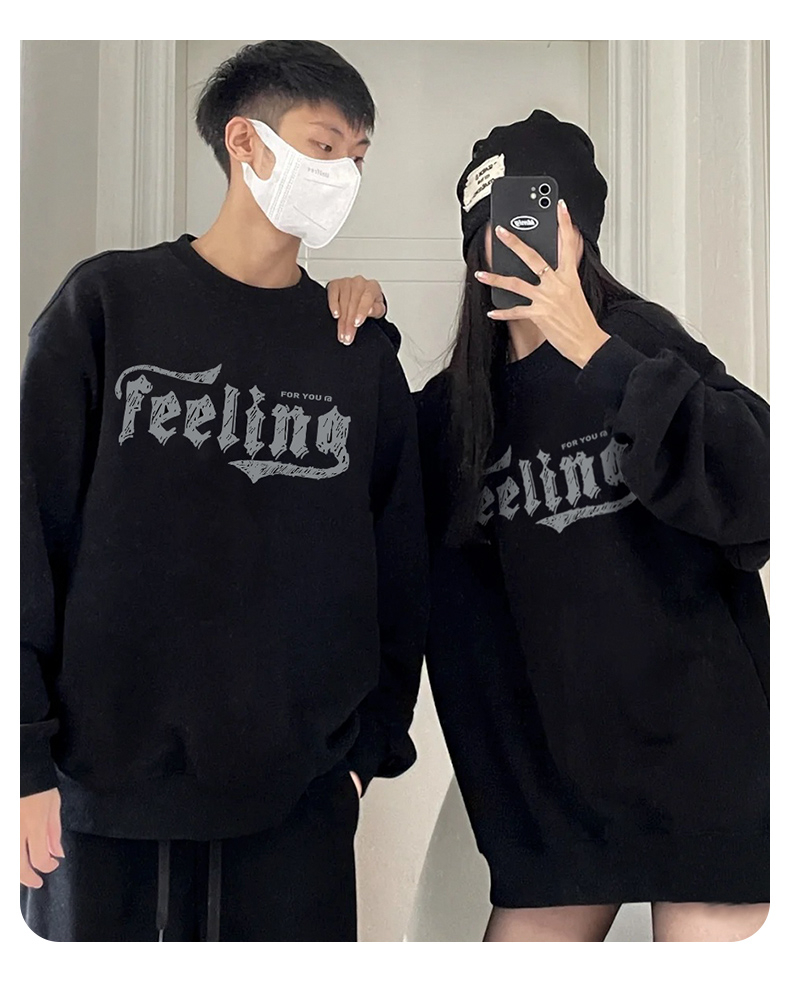 超火cec衛衣女春秋韓版oversize無帽薄款外套ins潮學生寬鬆上衣服