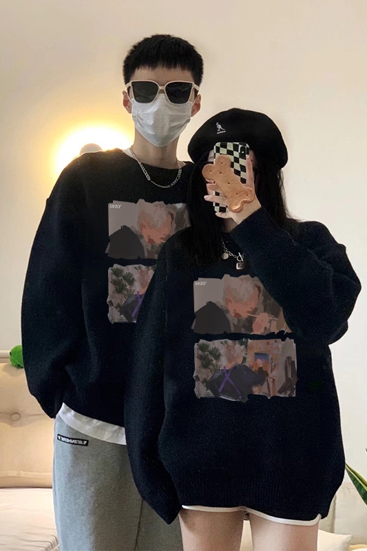 超火cec衛衣女春秋韓版oversize無帽薄款外套ins潮學生寬鬆上衣服