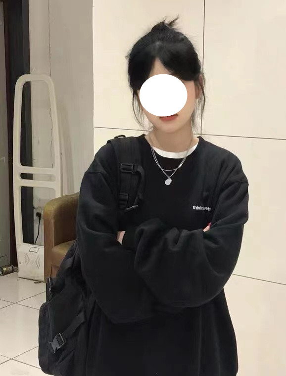 3091#官圖 實價 加絨250g / 大衛衣圓領秋冬款衛衣女加絨