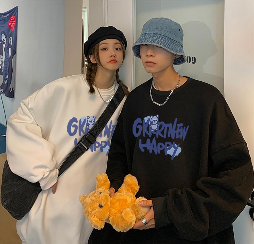 Super hot cec sweatshirt for women spring and autumn Korean version oversize hooded thin jacket ins trendy student loose top